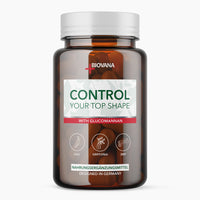 Thumbnail for Braune Flasche mit weißem Etikett Biovana Control Your Top Shape mit Glucomannan