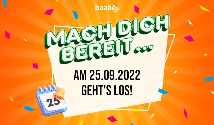 baaboo Week 2022 - Wir VERDOPPELN deine Bestellung!