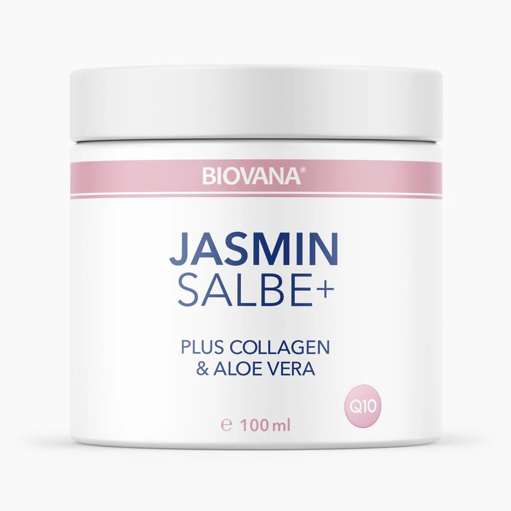 BIOVANA Jasminsalbe PLUS Collagen & Aloe Vera (100 ml)