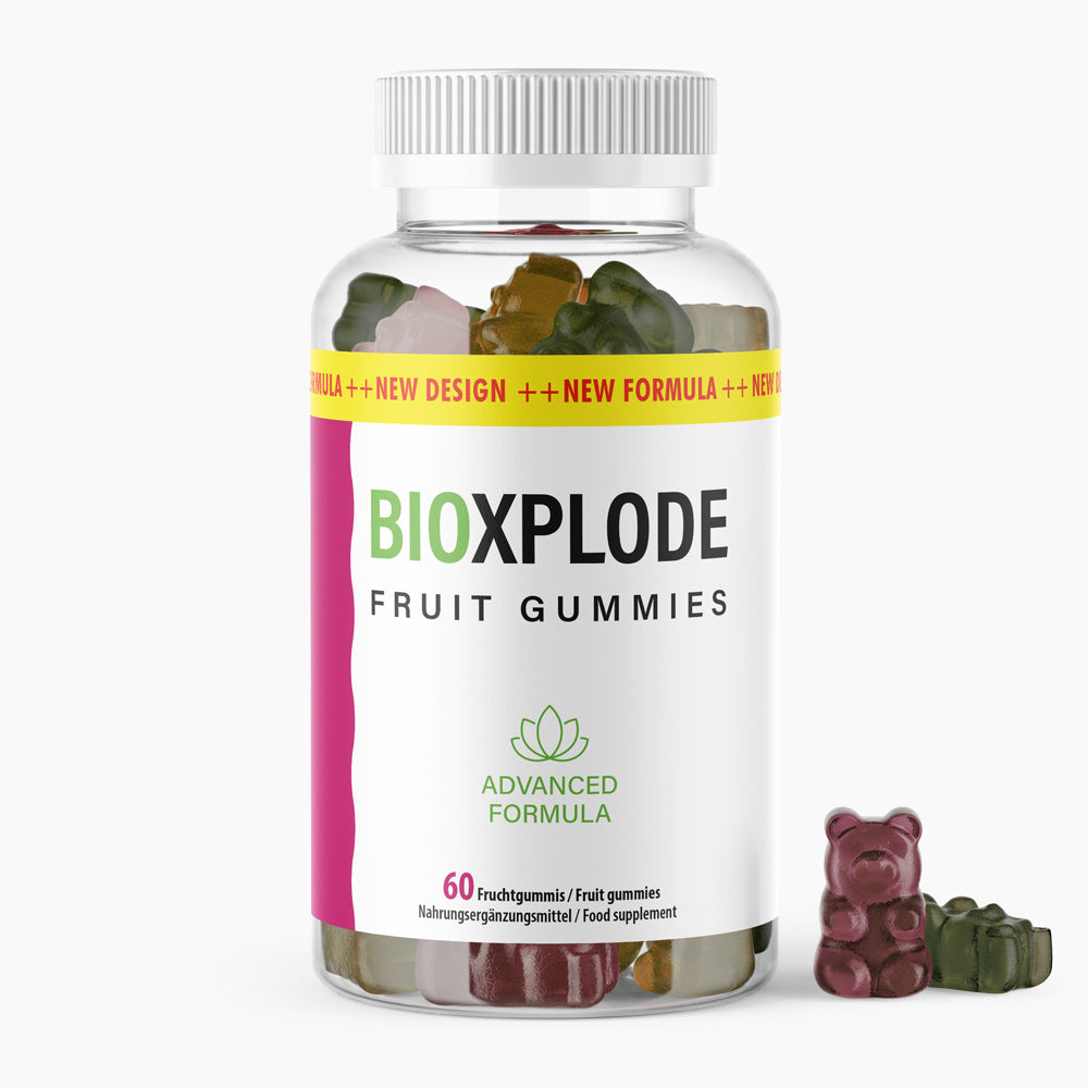 BIOXPLODE Fruchtgummis (60 Stück) - Ideal für eine geplante Diät - baaboo -