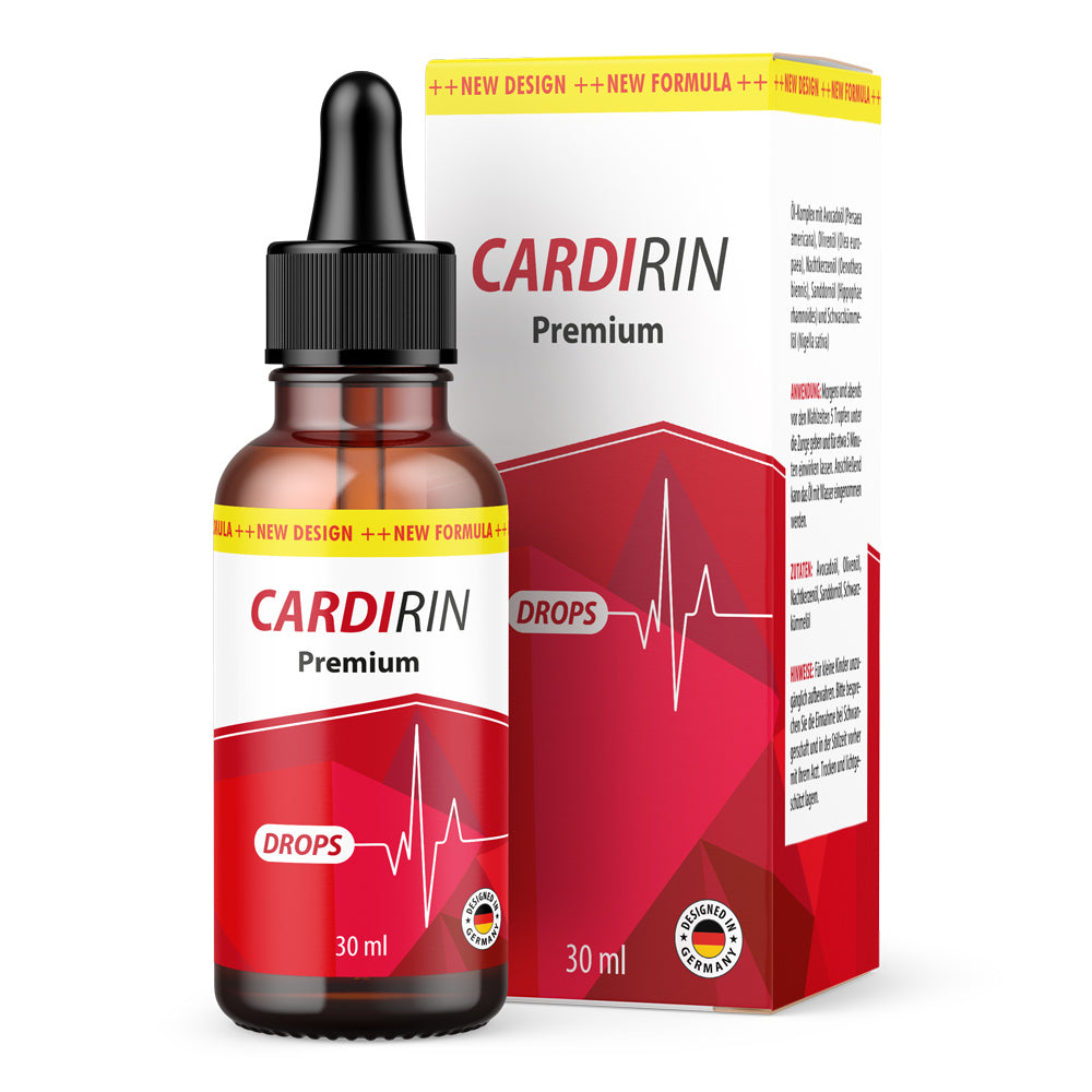 CARDIRIN Premium Tropfen (30 ml) - Für ein aktives und ausgeglichenes Leben - baaboo -