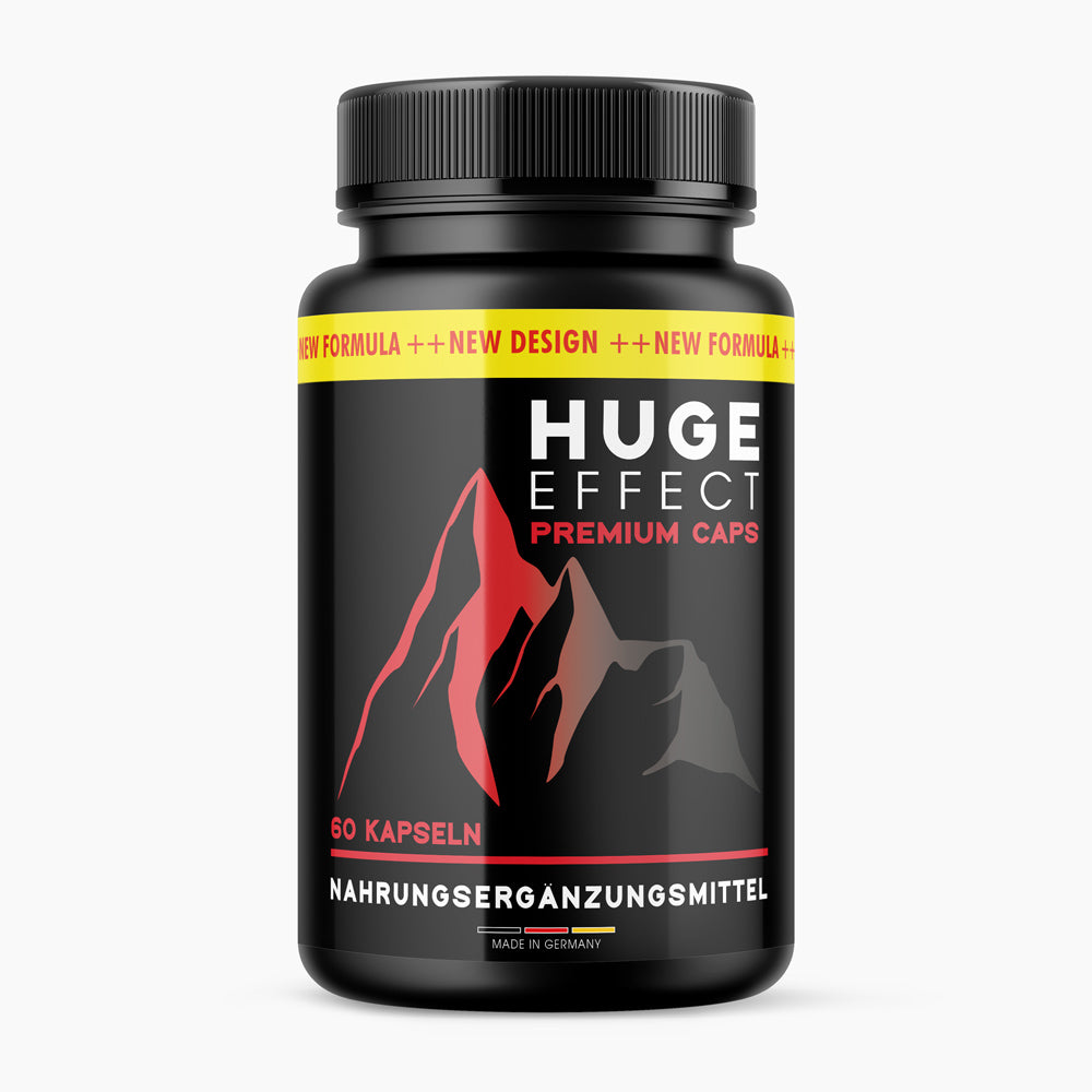 Huge Effect Premium Caps (60 Kapseln) -  Das beliebte Original im neuen Design