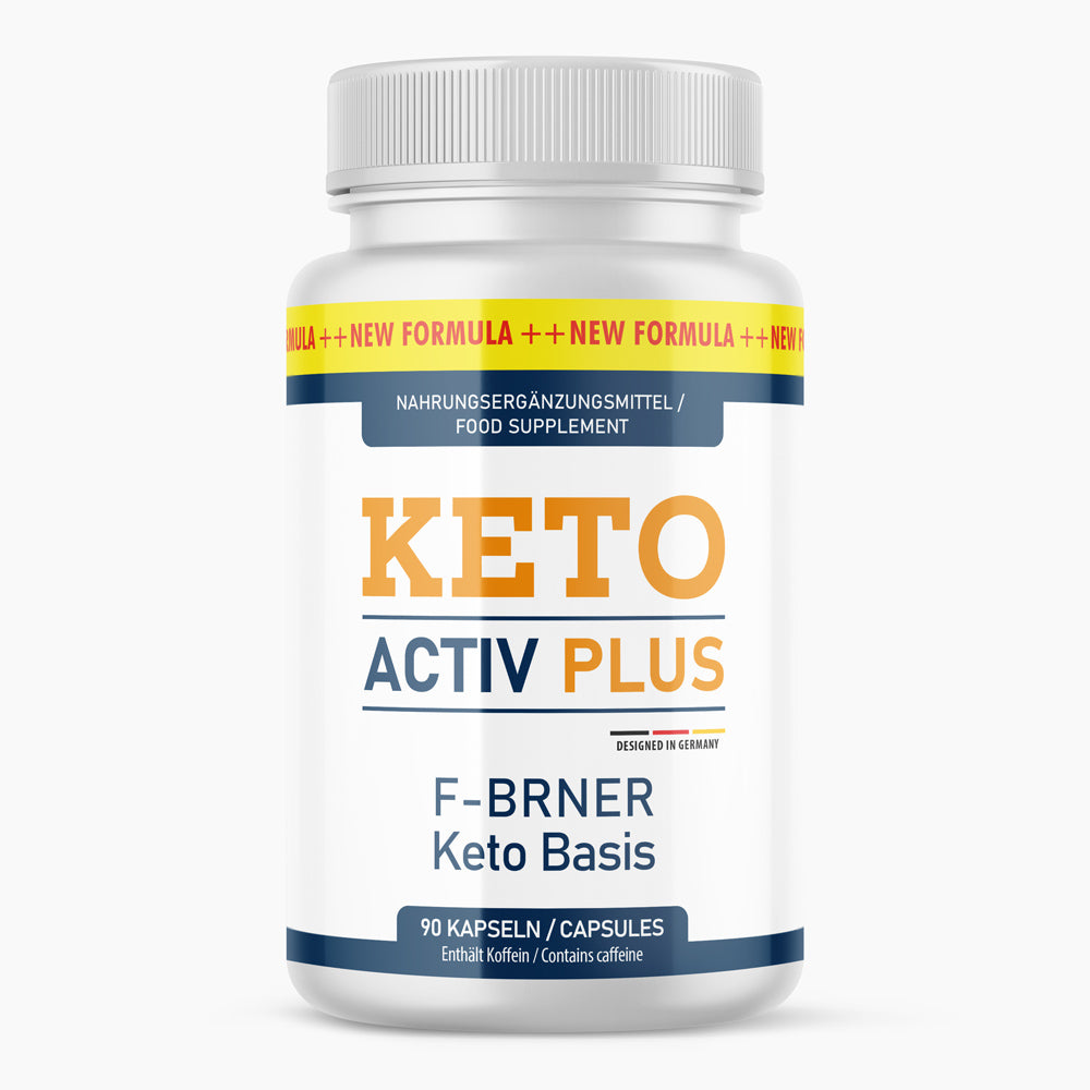 KETO ACTIV PLUS im Maxi-Pack (90 Kapseln) - Ein Produkt für Personen, welche die Ketose erreichen wollen