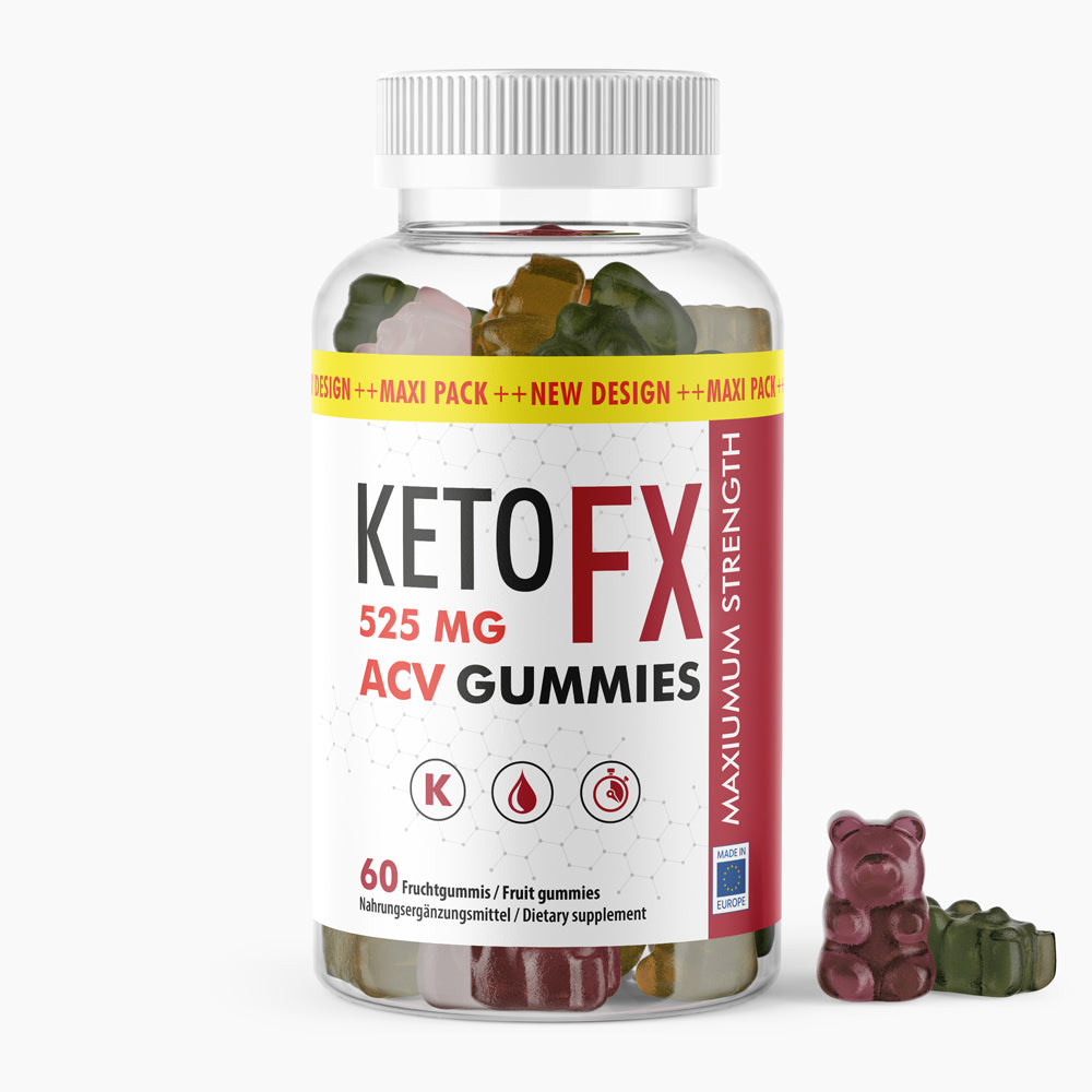 KETO FX ACV Gummies im Maxi-Pack (60 Stück)