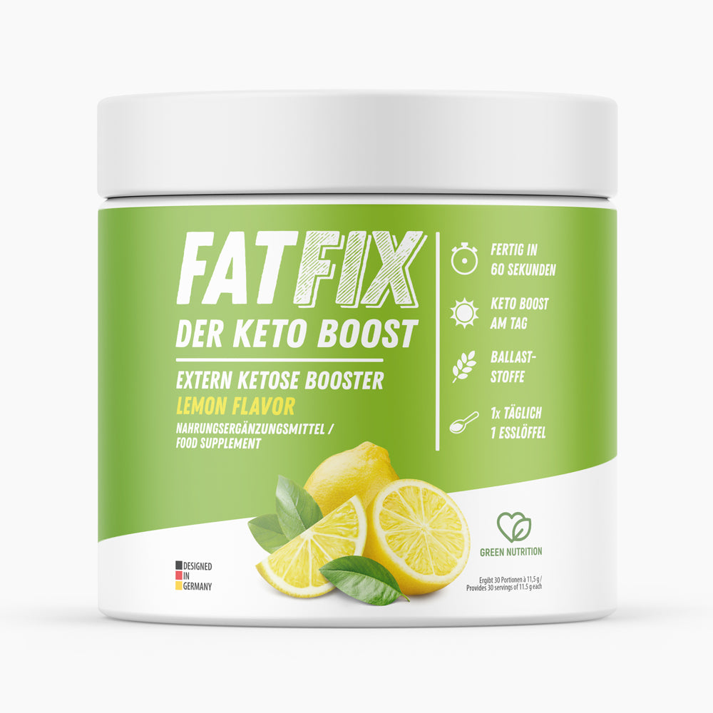 FATFIX Keto Boost Exogene Ketone (345g) - Für deinen täglichen Keto-Boost