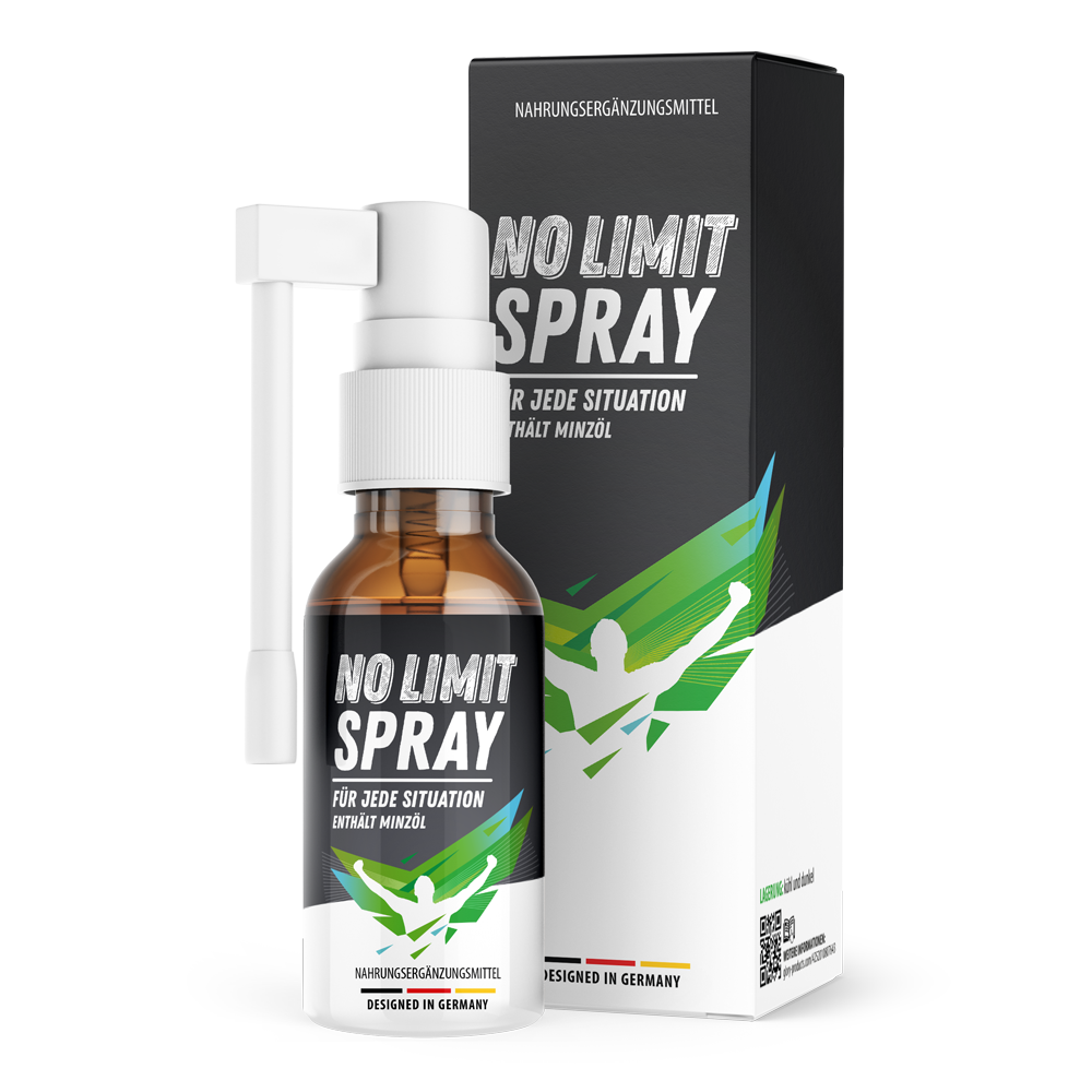 NO LIMIT SPRAY (30 ml) - Dein schneller Energiekick