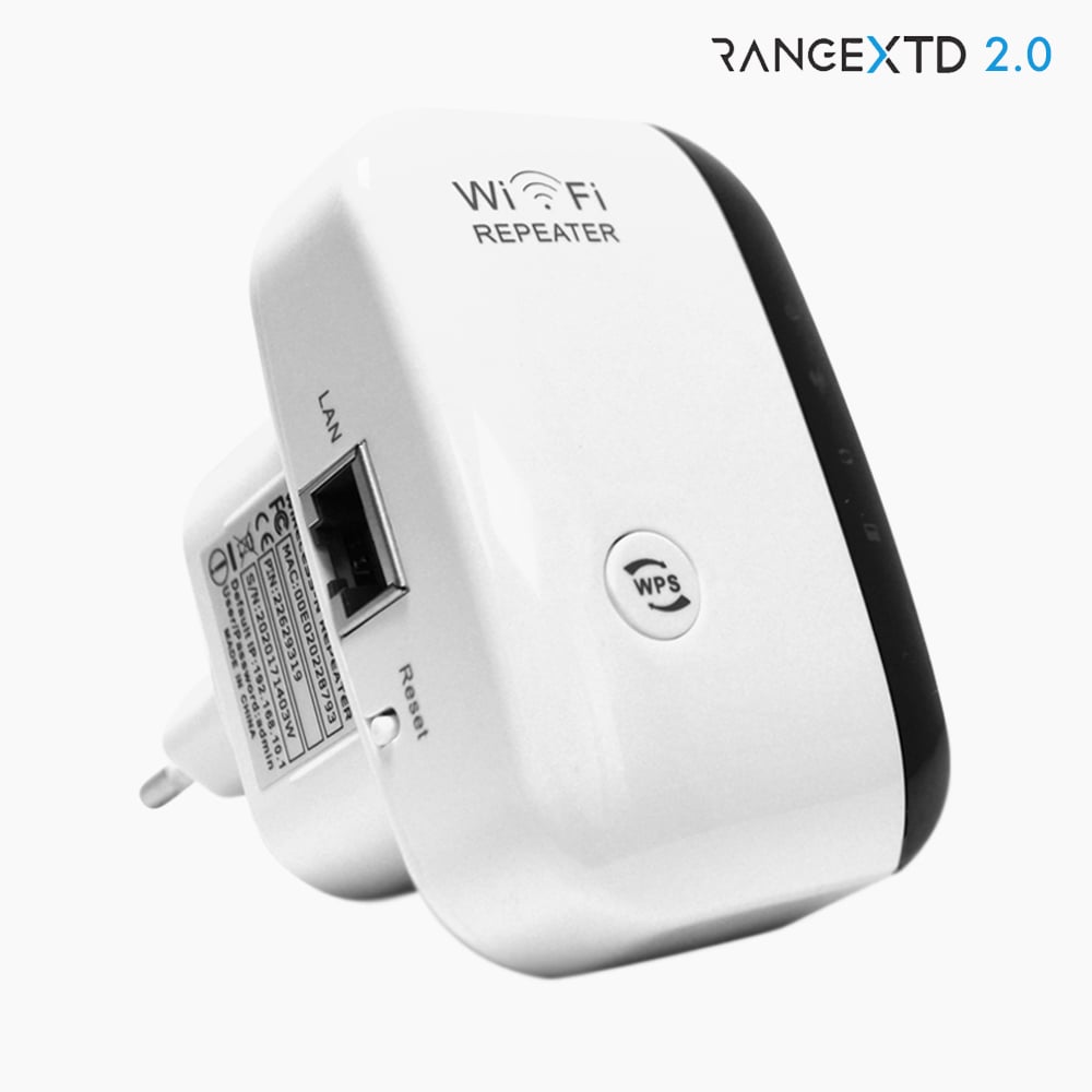 RANGEXTD WLAN Verstärker WiFi Repeater - Blitzschnelles und verlässliches WLAN Signal