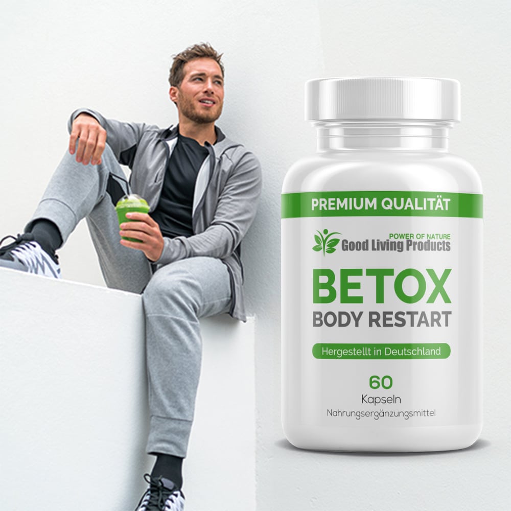 BETOX Body Restart (60 Kapseln) - Einfache Einnahme &amp; Dosierung
