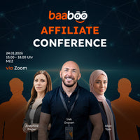 Thumbnail for baaboo Affiliate Conference 2026 | 24.01.2026 ab 13:00 Uhr