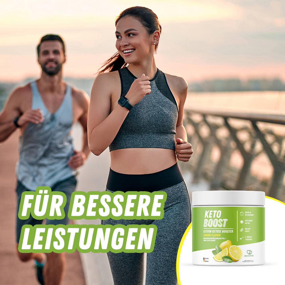 KETO BOOST Exogene Ketone (345g) - Mehr sportliche Leistung