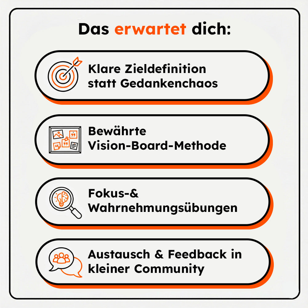 Vision Board Workshop mit Daniel Augsten