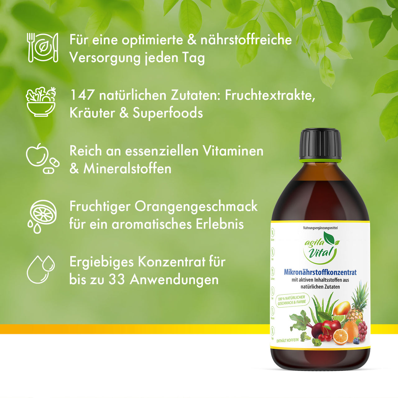 AGILA VITAL Mikronährstoffkonzentrat (500 ml)