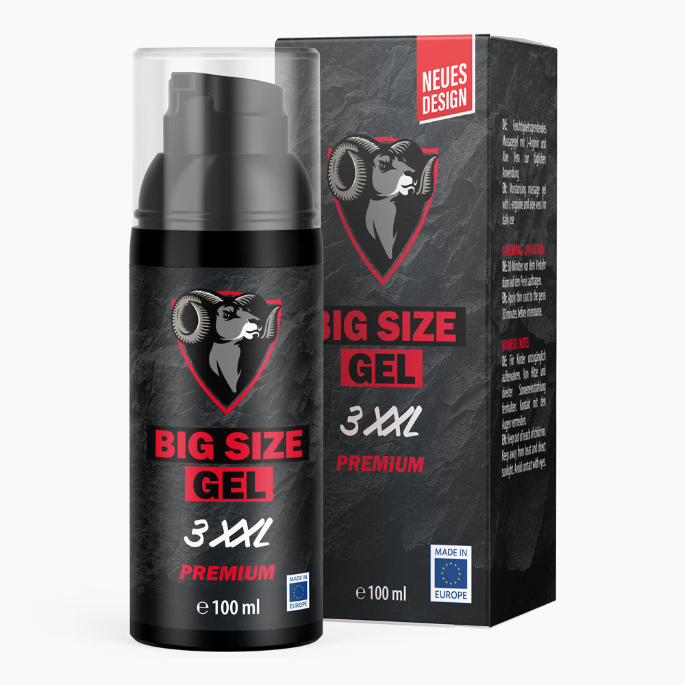 BIG SIZE GEL (100 ml) - Für ein intensiveres Liebeserlebnis - baaboo -