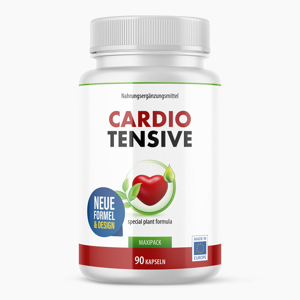 CARDIOTENSIVE (90 Kapseln) - Für Energie und Vitalität - baaboo - 