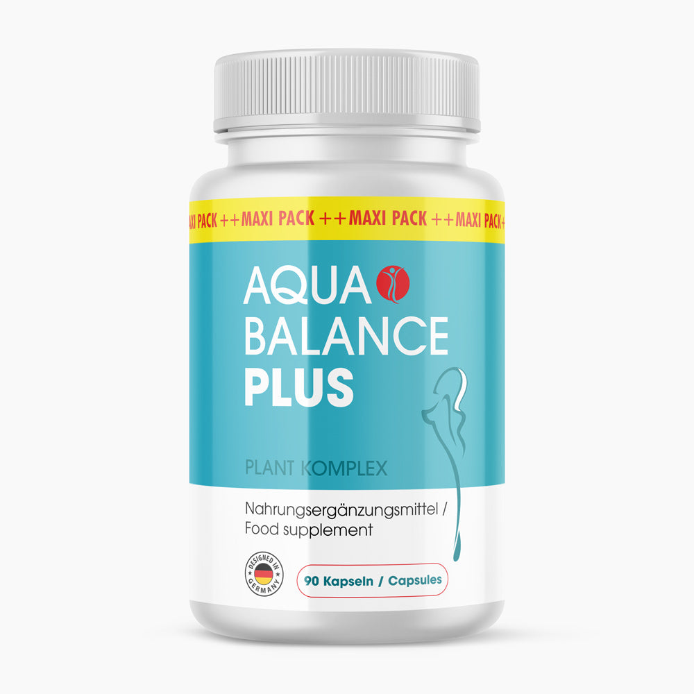 Weiße Dose Aqua Balance Plus, Plant Komplex, 90 Kapseln, Maxi Pack
