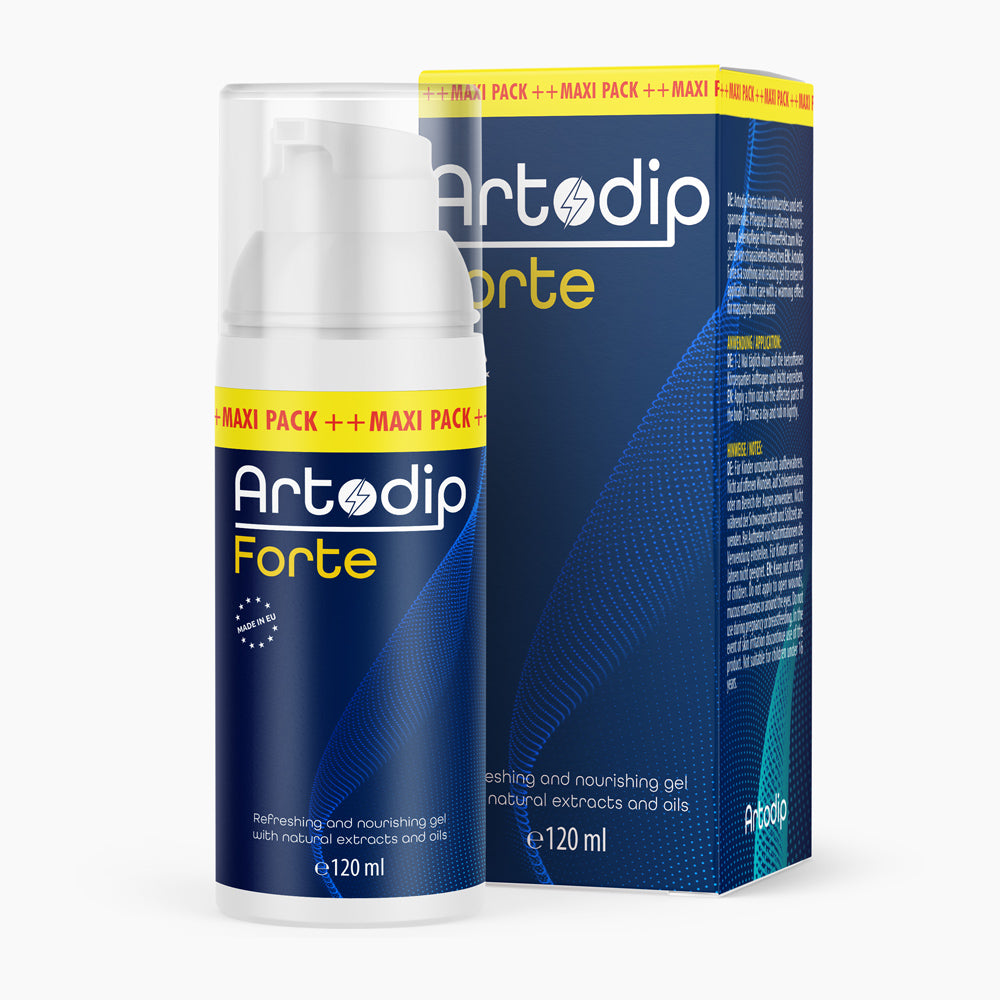 Artodip Forte Gel (120 ml) - Pflegegel für Muskeln und Gelenke - baaboo -