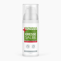 Thumbnail for Kresse Salbe 100 ml von Biovana im Pumpspender, Plus Collagen & Aloe Vera