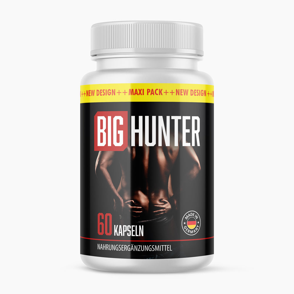 Big Hunter (60 Kapseln)  - Das Original aus der Werbung - baaboo -