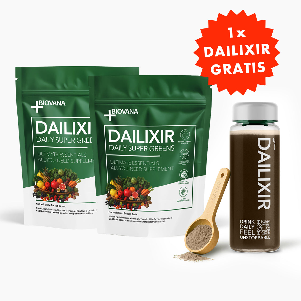 BIOVANA Dailixir Starterset + GRATIS Dailixir