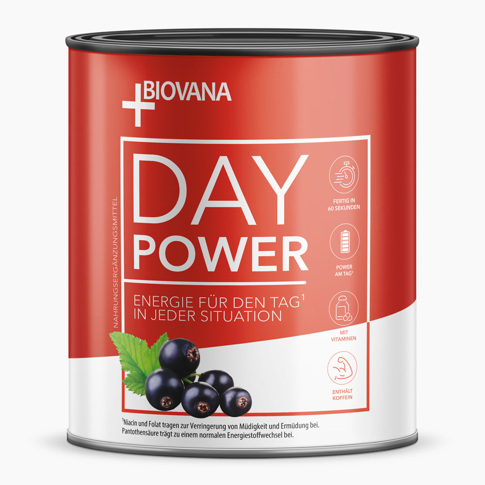 Biovana DAY POWER - Energie für den Tag (250 g) - Dein Energieschub in jeder Situation - baaboo