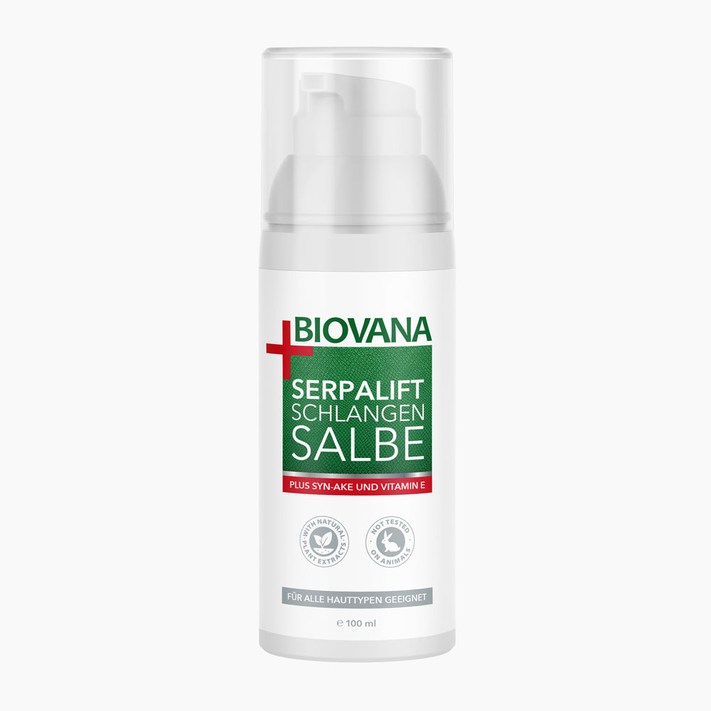 Spenderflasche Biovana Serpalift Schlangen Salbe 100 ml plus Syn-Ake und Vitamin E