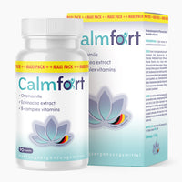 Thumbnail for Calmfort Kapseln 90 Stück mit Chamomile Echinacea und Vitamin B Komplex