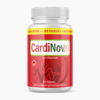 Thumbnail for Nahrungsergänzungsmittel CardioNova, 60 Kapseln, rote Verpackung mit Herzgrafik