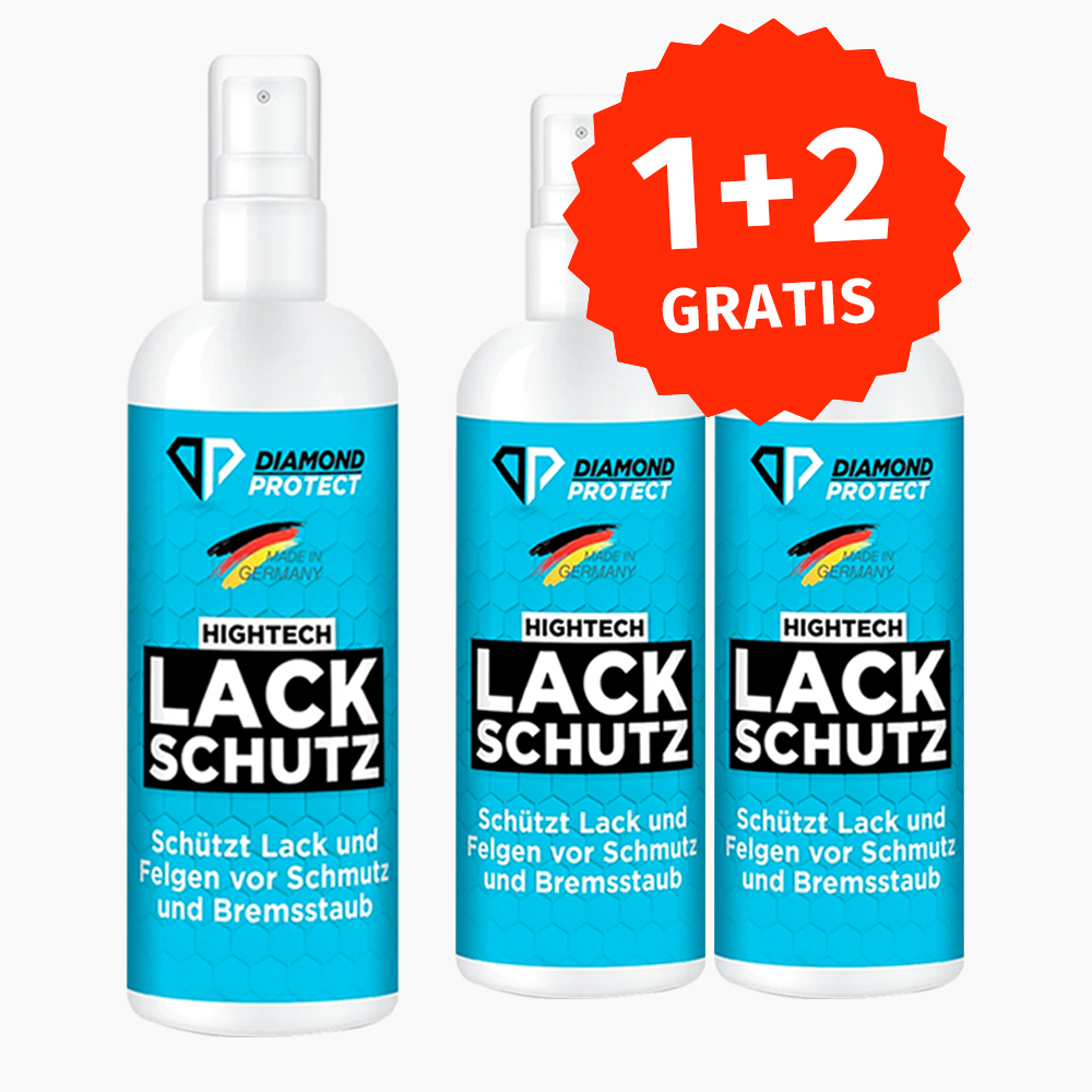 3 für 1: DiamondProtect Lackschutz
