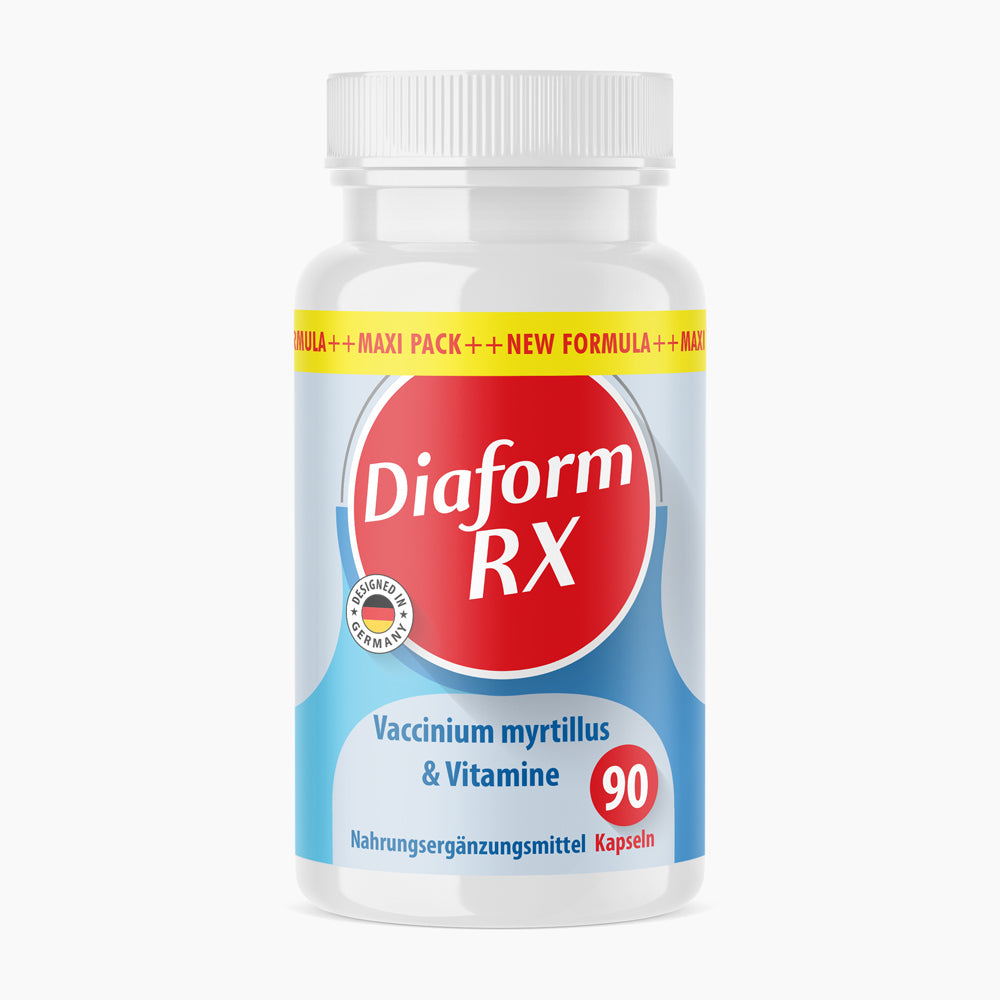 Diaform RX (90 Kapseln) - Enthält u.a. Vitamin C und Weihrauch Extrakt - baaboo -