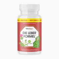 Thumbnail for Produktabbildung Die Leber Formel, 60 Kapseln, mit Pflanzenmotiv auf dem Etikett