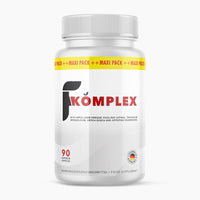 Thumbnail for Weiße Dose F Komplex Maxi Pack mit Aufschrift 90 Kapseln Nahrungsergänzungsmittel