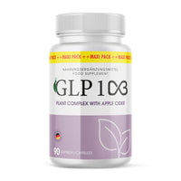 Thumbnail for Kunststoffdose mit weißem Etikett GLP 1 Plant Complex with Apple Cider, 90 Kapseln