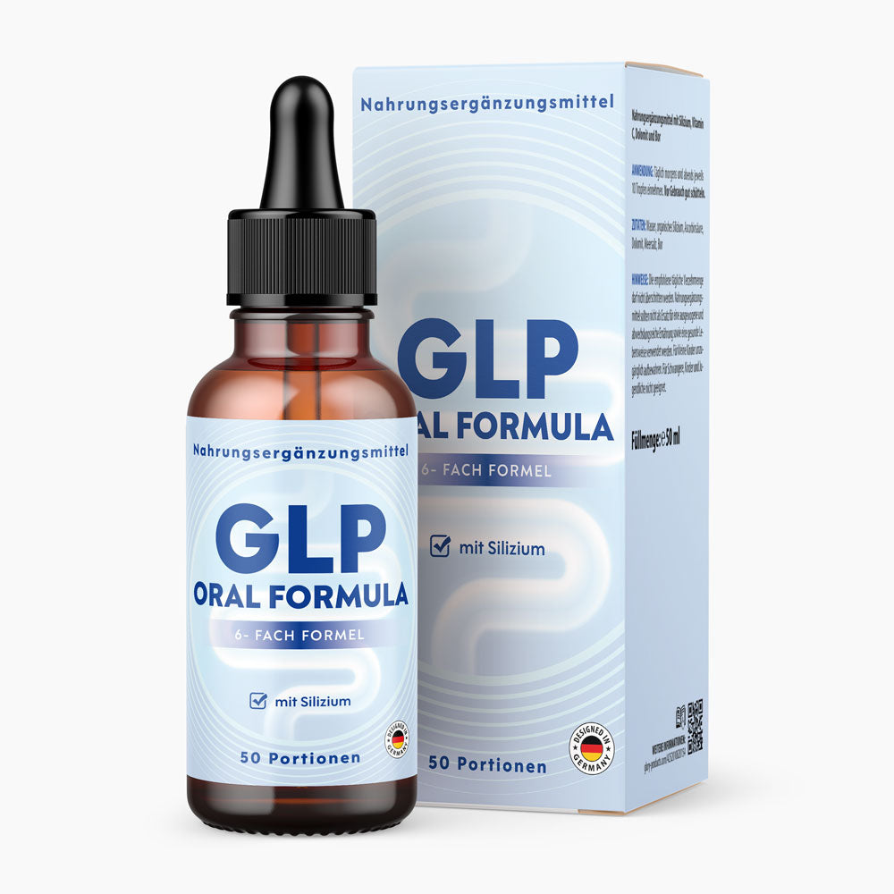 GLP Oral Formula 6 Fach Formel Nahrungsergänzungsmittel mit Silizium 50 Portionen