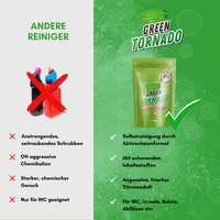 Thumbnail for GREEN TORNADO (1000 g) - Hochwirksamer WC-Reiniger mit Aktivschaumformel
