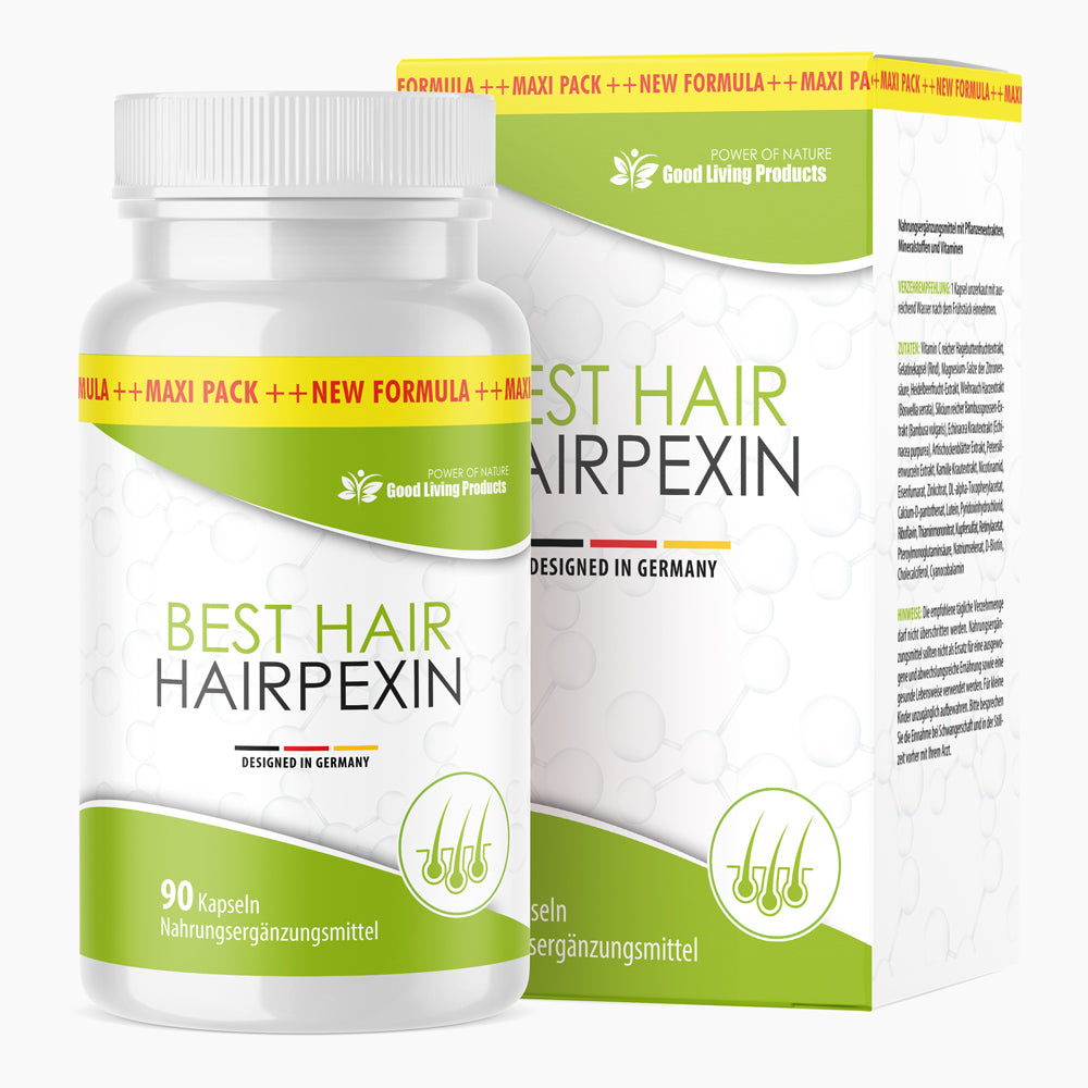 Hairpexin Kapseln - Supplement zur Stärkung deiner Haare - baaboo -