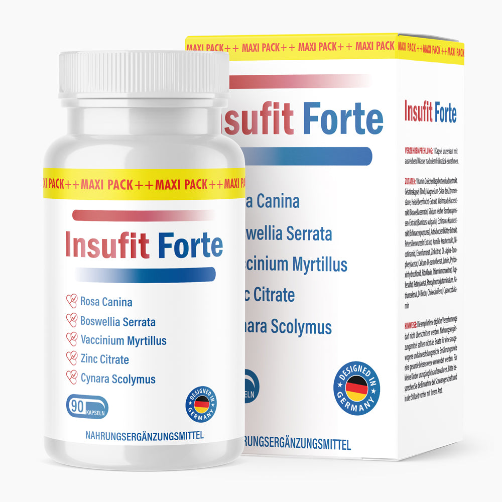 Insufit Forte (90 Kapseln) - Das Original aus der Werbung - baaboo -  