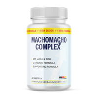Thumbnail for Dose MachoMacho Complex, 60 Kapseln, mit Maca, Zink und L-Arginin