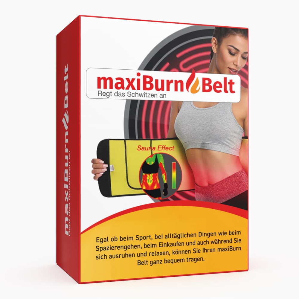 maxiBurn Belt - Steigert die Fettverbrennung am Bauch