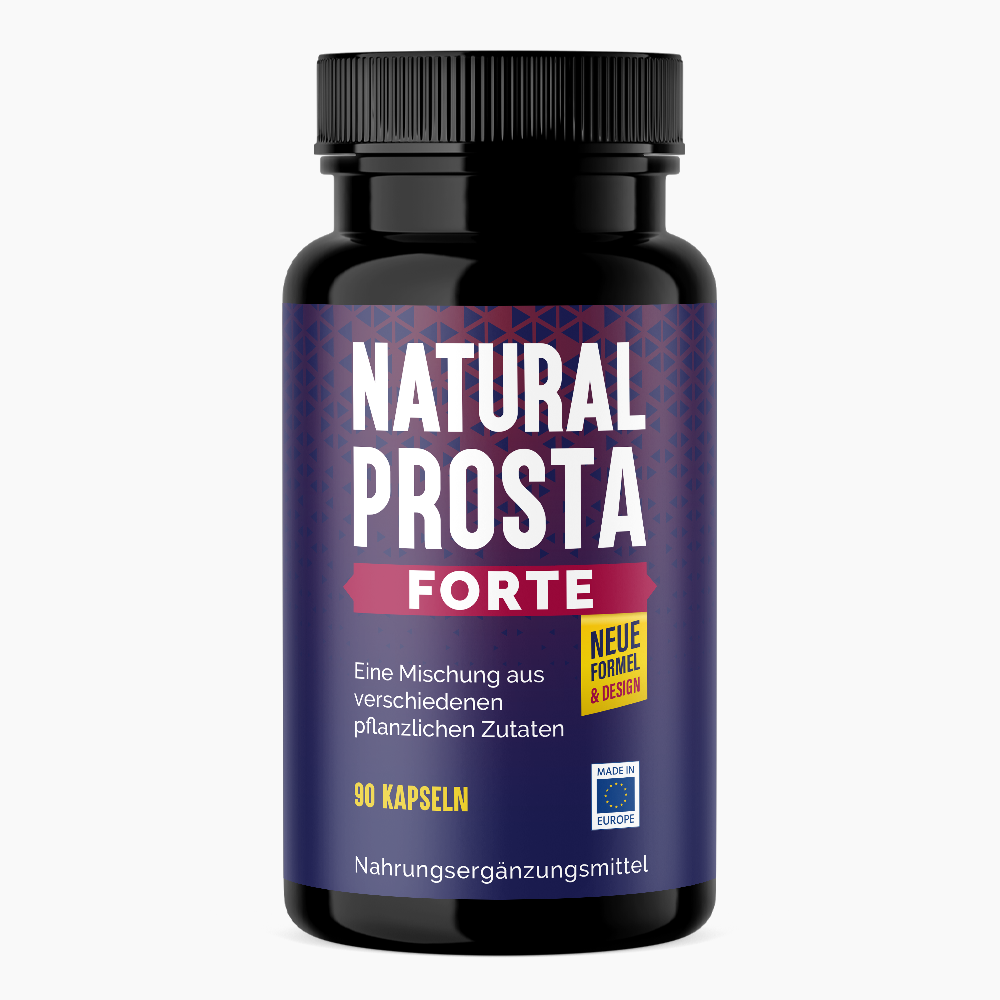 Natural Prosta Forte (90 Kapseln) - Eine Mischung pflanzlicher Zutaten - baaboo