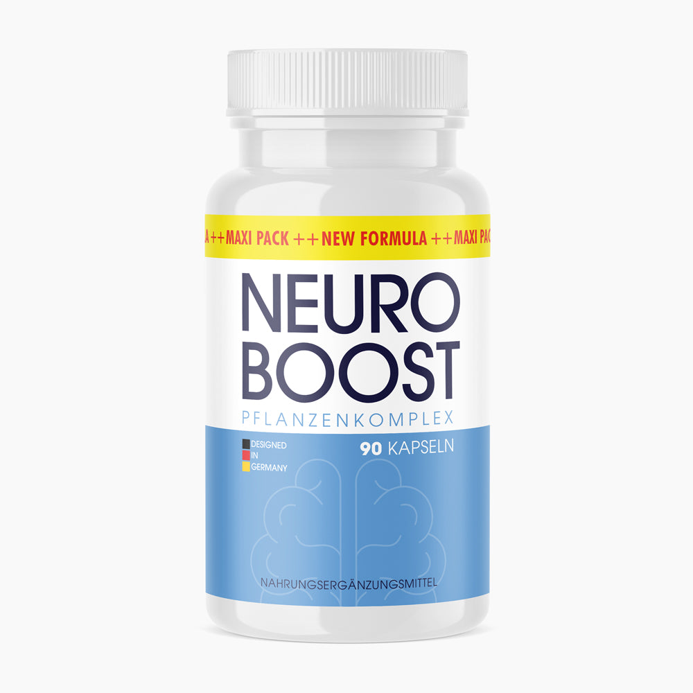 Neuro Boost (90 Kapseln) -
Unterstützt das Gedächtnis - baaboo -