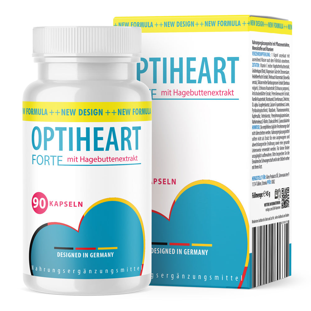 Optiheart (90 Kapseln) - Mehr Energie und Vitalität - baaboo