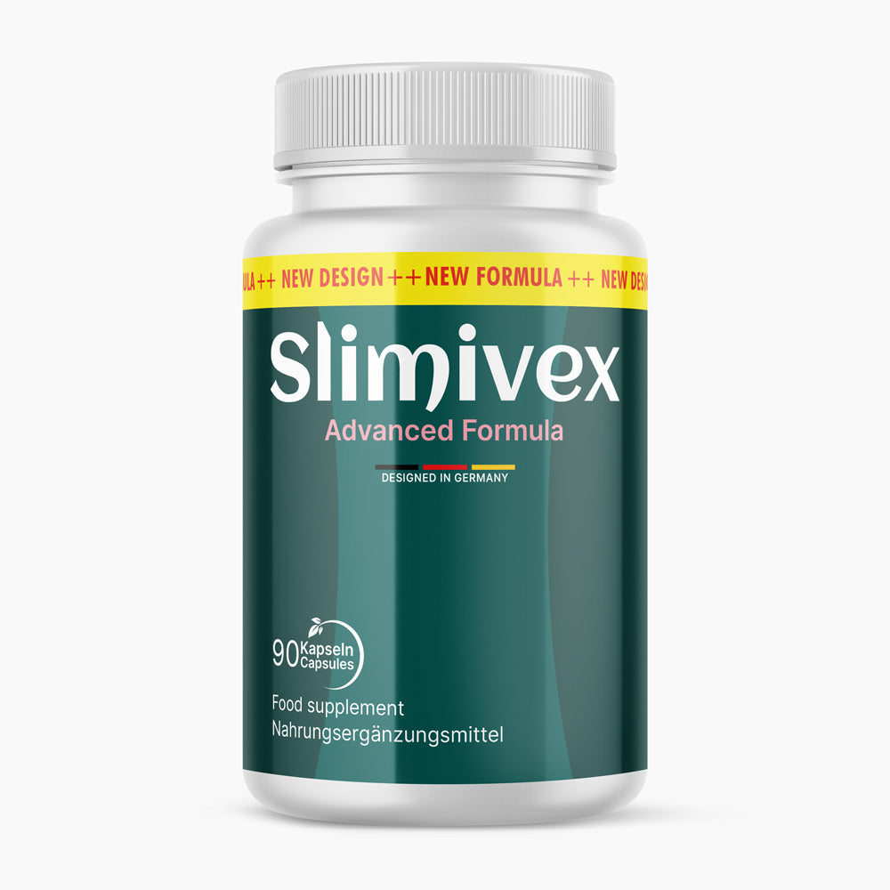 Dose Slimivex Advanced Formula 90 Kapseln Nahrungsergänzungsmittel 