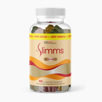 Thumbnail for Slimms Gummies, 60 Stück, Produktdose mit geschwungenem Etikettendesign