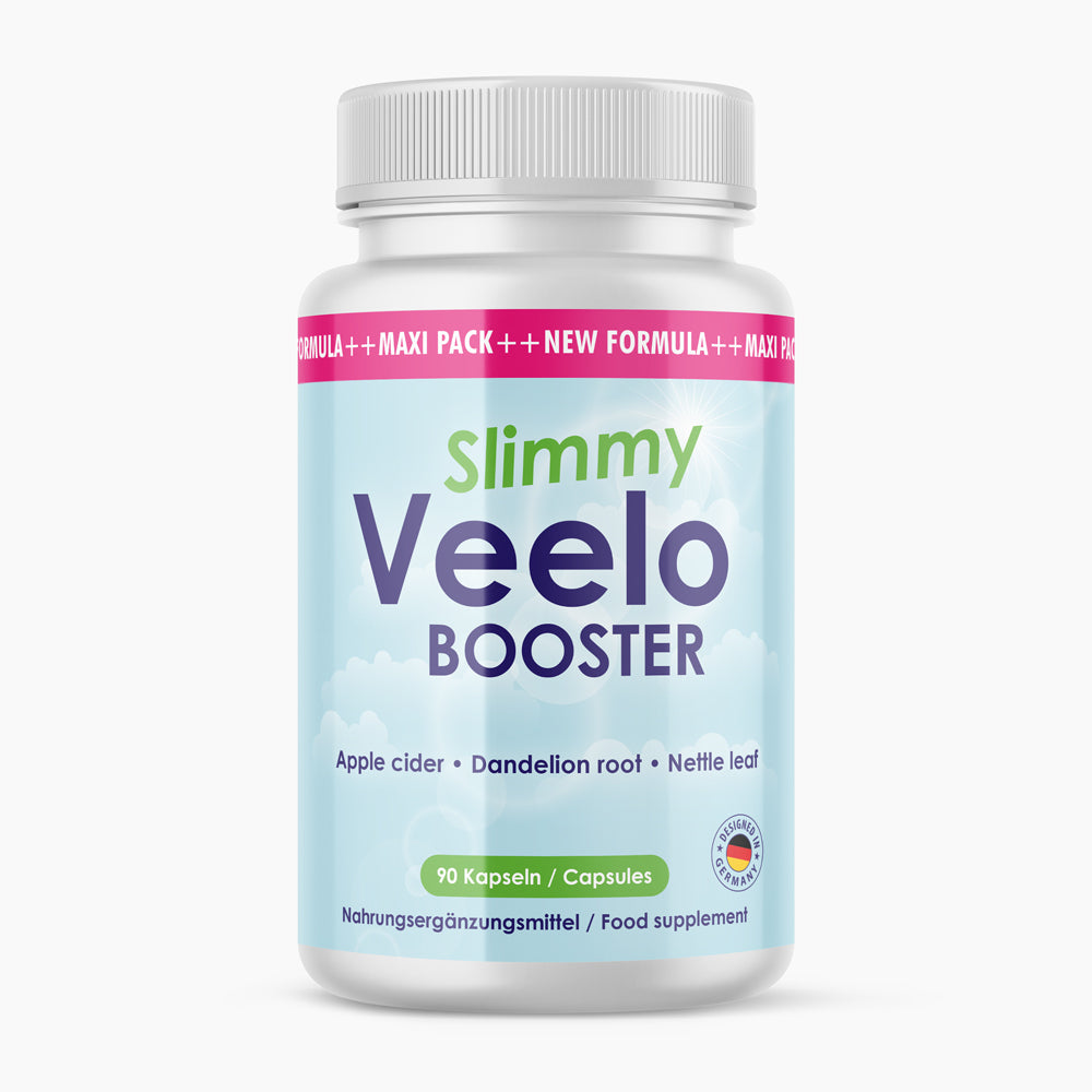 Veelo Slim Booster im Maxi-Pack (90 Kapseln) - Unterstützt dich bei der Erreichung deiner Ziele - baaboo -