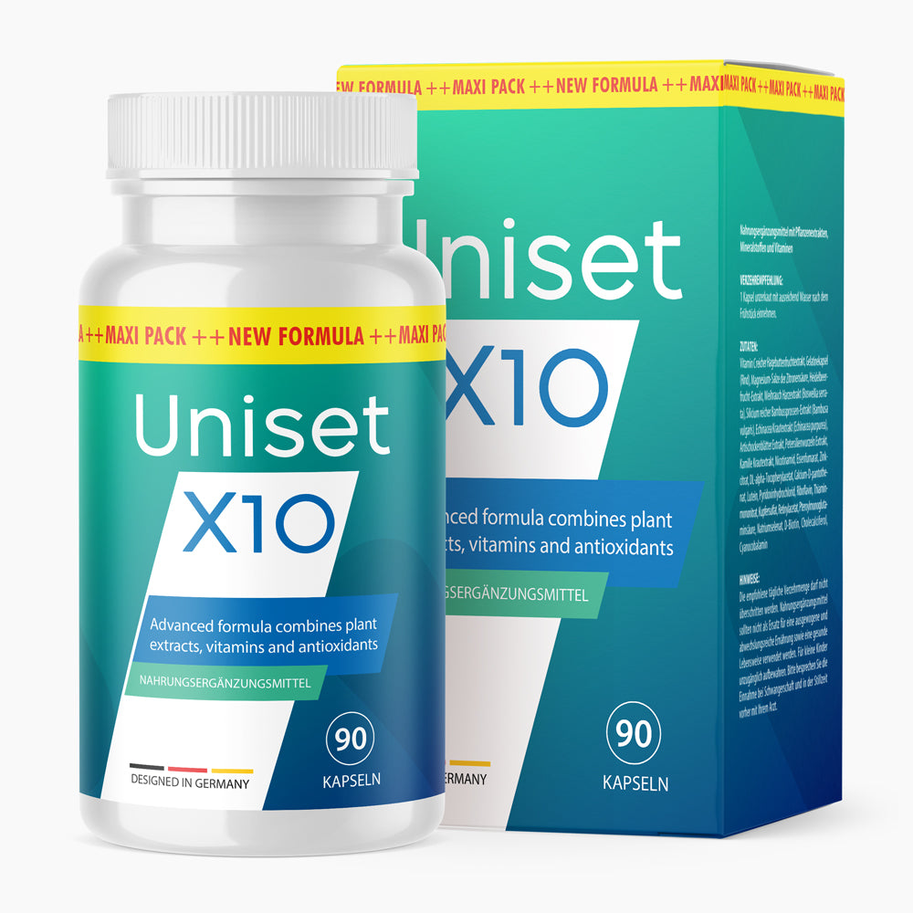 Uniset X10 Kapseln - Die Original Kapseln aus der Werbung - baaboo -