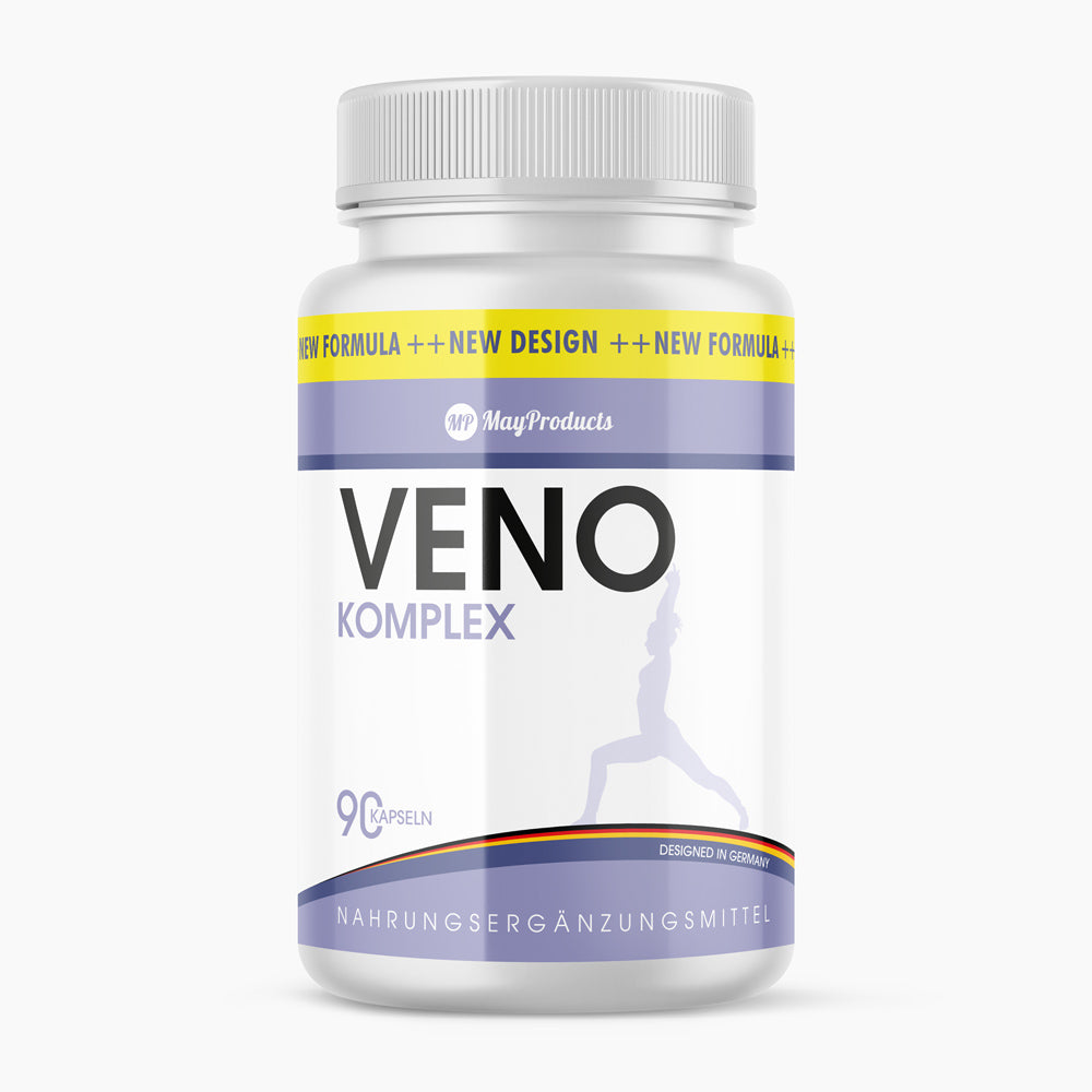 Dose VENO Komplex 90 Kapseln Nahrungsergänzungmittel Designed in Germany