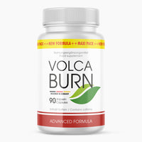 Thumbnail for Dose mit Aufschrift VOLCA BURN, rotem Balken mit Text ADVANCED FORMULA, 90 Kapseln