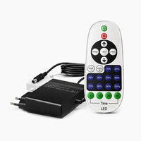 Thumbnail for LED Controller mit Fernbedienung, Netzteil und Kabel zur Steuerung von Licht, Helligkeit und Timer