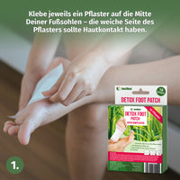 Thumbnail for footMed - Detox Foot Patches (10 St.) - Verbessere dein körperliches und geistiges Wohlbefinden - baaboo -