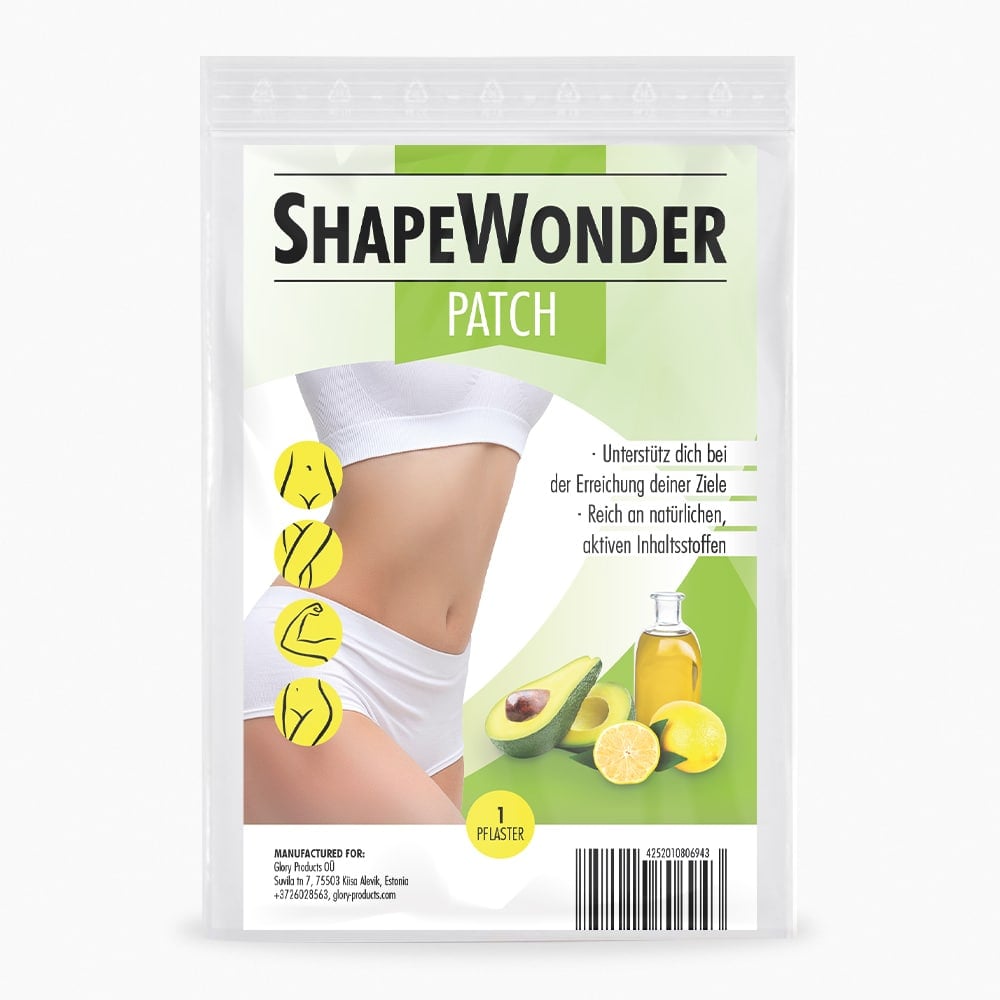 ShapeWonder Patch Pflaster - Hochwertiges Abnehmpflaster